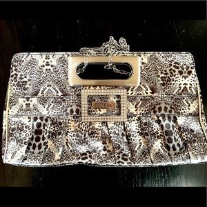 Guess clutch/purse with bling